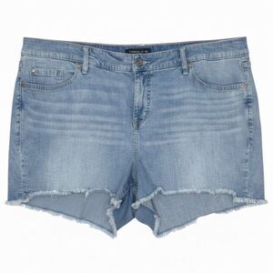 TORRID STRETCH CLASSIC CUT OFF CASUAL EVERYDAY WEAR PLUS DENIM SHORTS SIZE 22